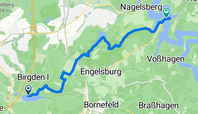 Route in Remscheid