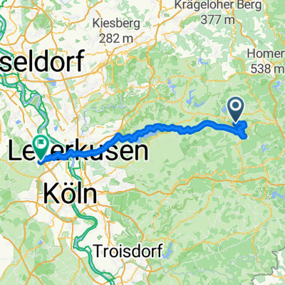 Route in Marienheide