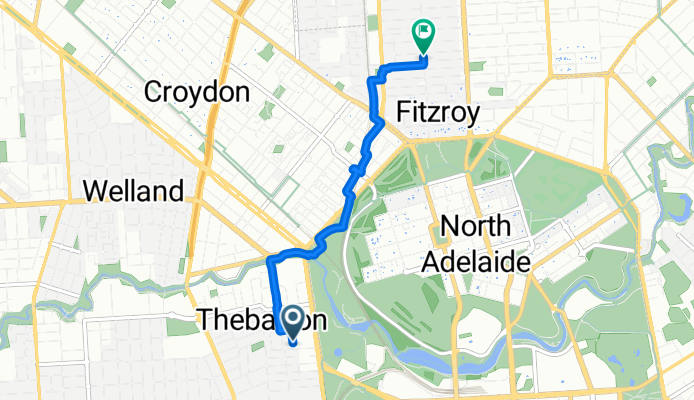 Admella St, Thebarton to Braund Rd, Prospect