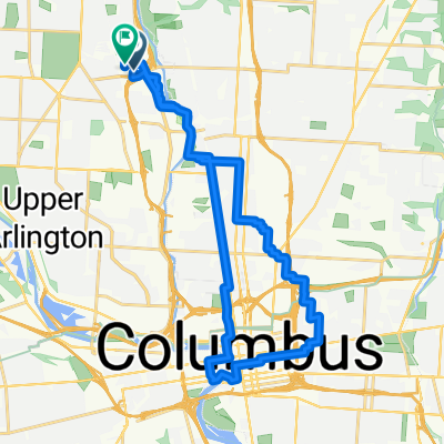 Olentangy River Road to West Rich Street