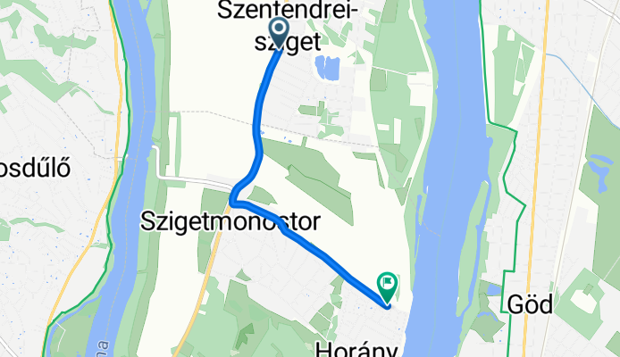 Csóka utca - Monostori utca