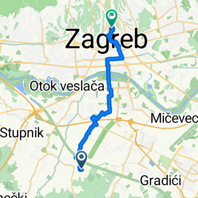 Odranski Obrež to Ulica Nike Grškovića