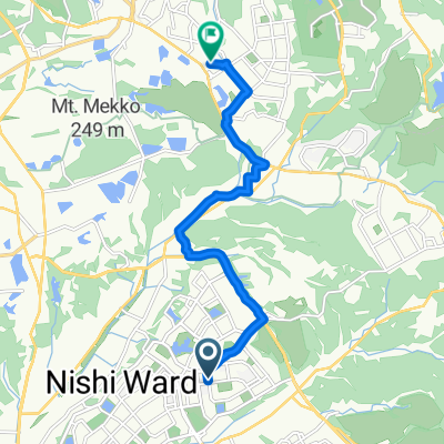 Kojidai 4-Chōme, Kobe to Shijimichohigashijiyugaoka 1-Chōme, Miki