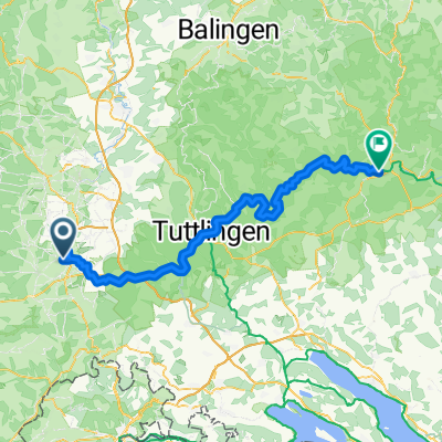 Donaueschingen - Leibertingen