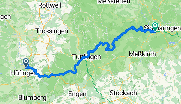 Donaueschingen - Leibertingen