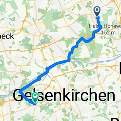 Hospitalstraße, Herten nach Katernberger Straße, Essen