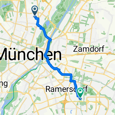 Destouchesstraße, München nach Strehleranger, München