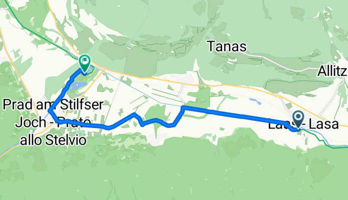 Piazza Bagni 2A nach Via Pineta