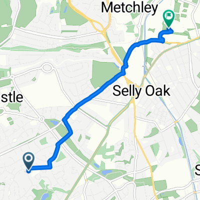 St Denis Road, Birmingham to Ring Road South, Birmingham