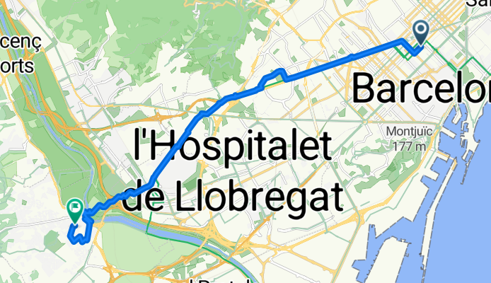 From Barcelona to Sant Boi de Llobregat
