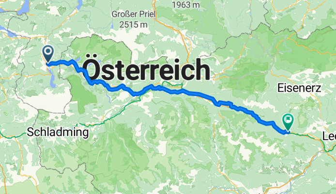 Bad Goisern am Hallstättersee - Mautern in Steiermark