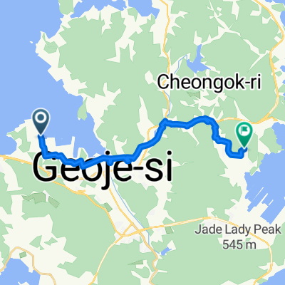 Route from Jangpyeong-dong
