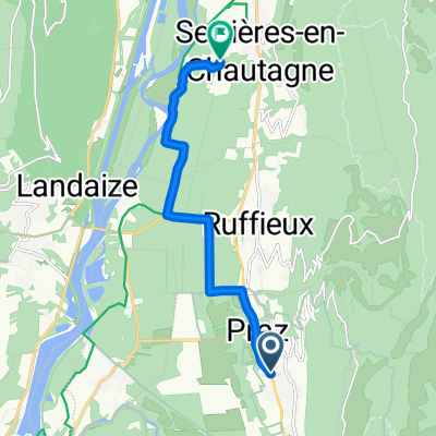 Route de Seyssel nach Route de Serpolet 84-254