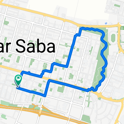 Ha'gra Street, Kefar Sava to Ha'gra Street, Kefar Sava