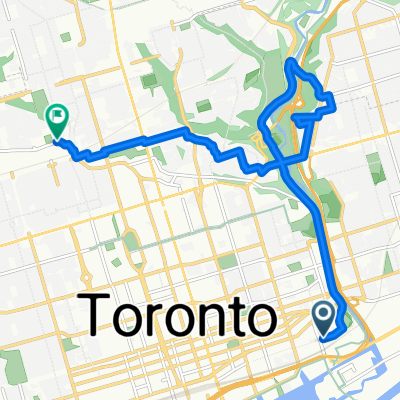 Mill St, Toronto to Davenport Rd, Toronto