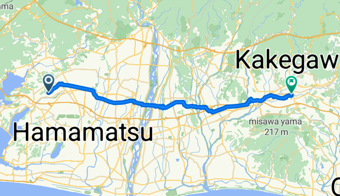 桜台4丁目, 浜松市へ掛川, 掛川市