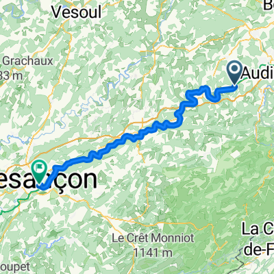 Colombier-Fontaine - Besançon