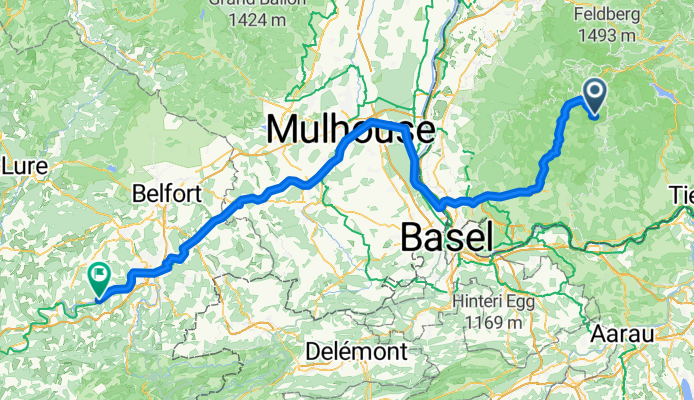 Riedisheim - Colombier-Fontaine