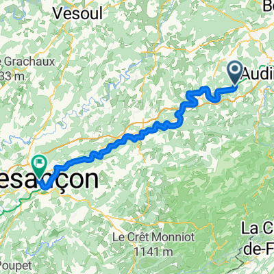 Colombier-Fontaine - Besançon