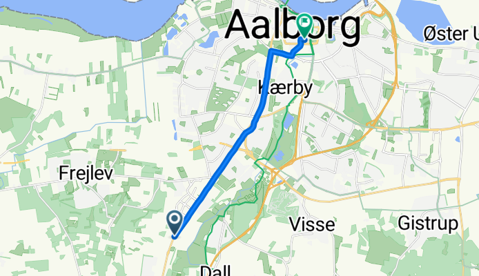 Hobrovej, Svenstrup J to Kayerødsgade, Aalborg