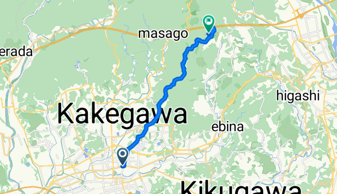 御所原, 掛川市へ東山, 掛川市