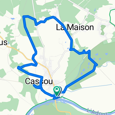 Quai de l'Adour, Saubusse à Quai de l'Adour, Saubusse