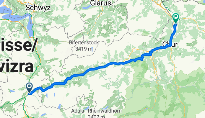 Andermatt - Landquart