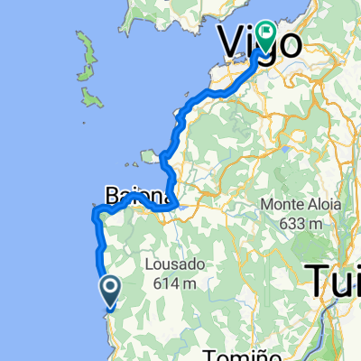 Serrallo, Oia to Rúa de Cuba, Vigo