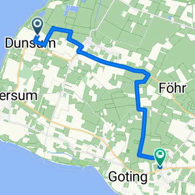 Großdunsum nach Kapitän-Paulsen-Weg