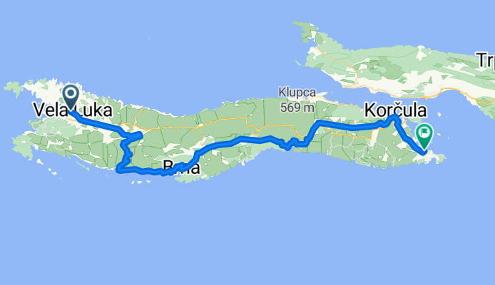 From Vela Luka to Lumbarda