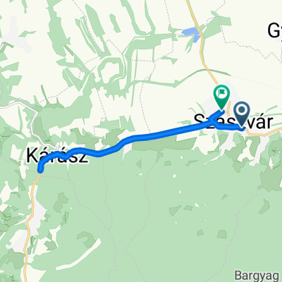 Szt István utca, Szászvár - Déryné utca, Szászvár