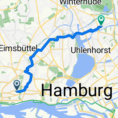 Jessenstraße, Hamburg to Glindweg, Hamburg