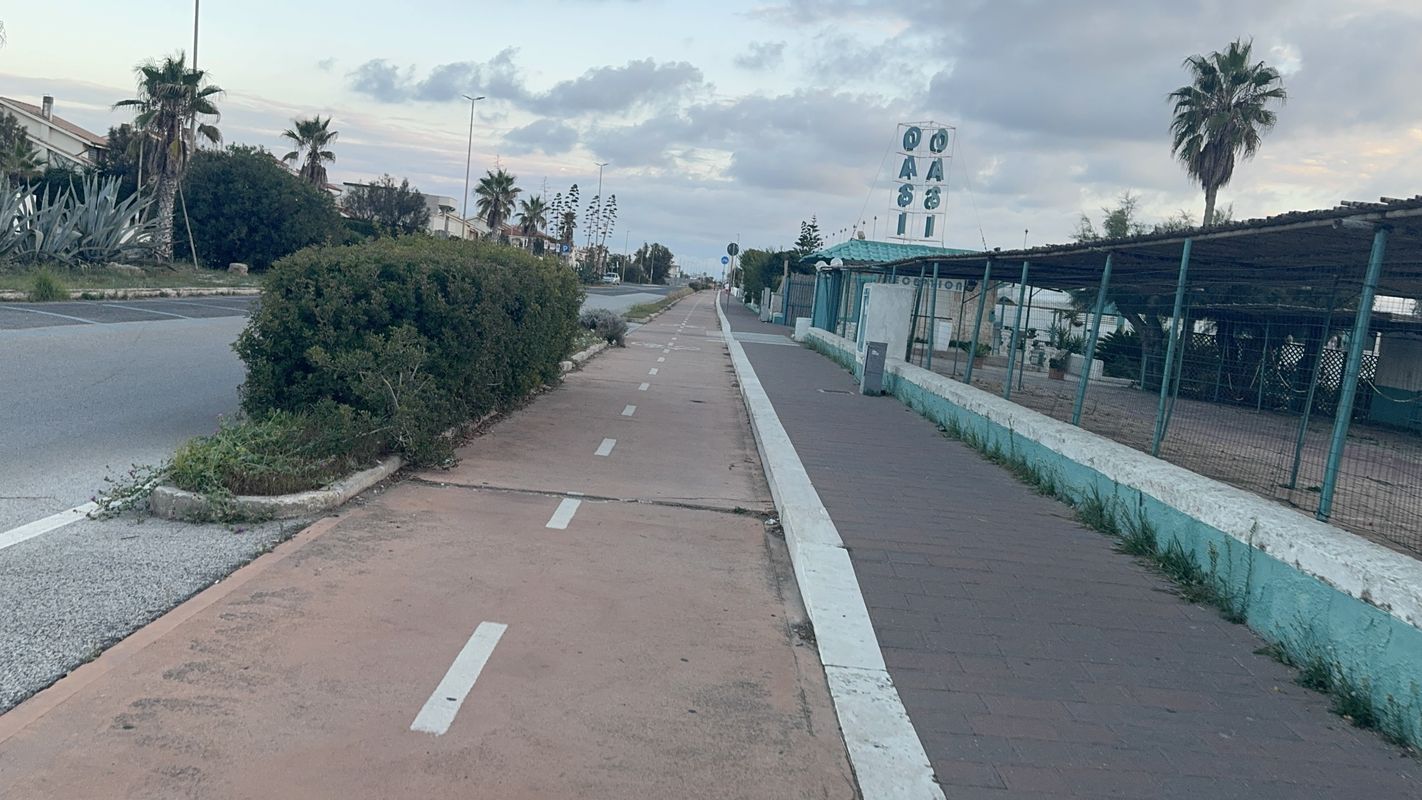 Route to Via Porto Recanati, Fiumicino