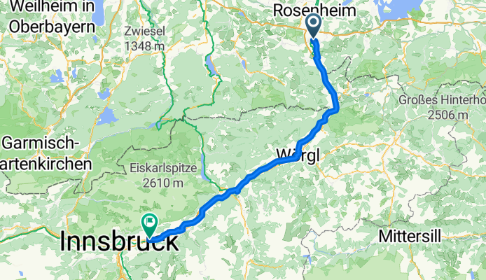 Raubling - Hall in Tirol