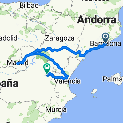 From Barcelona to Madrid