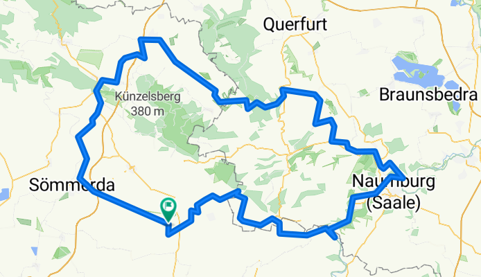 Route nach Am Seifertsberg