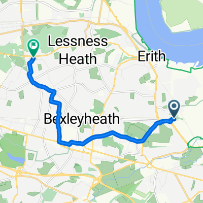 Thames Road to Woolwich Road