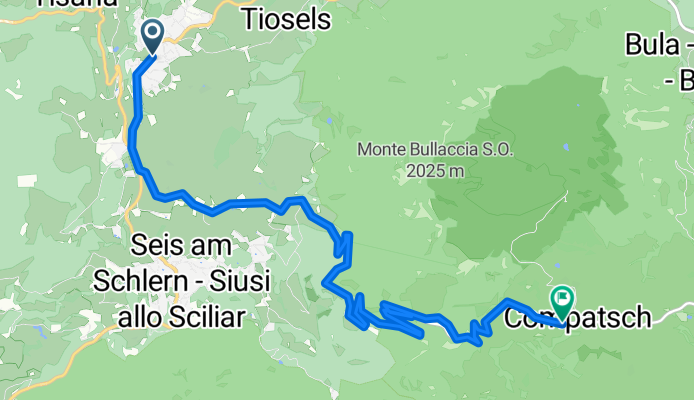 ALPE DI SUISI (por Castellrotto)