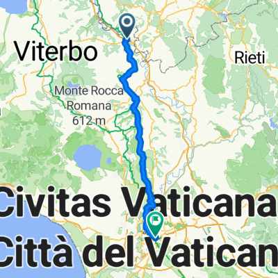 Piazza del Plebiscito, Orte a Via Celio Vibenna, Roma