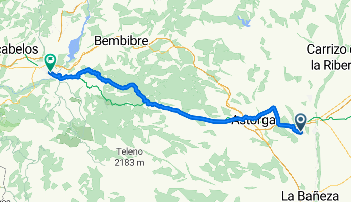 Villarejo de Órbigo - Ponferrada