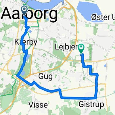 15 km morgentur forbi ådalen til arbejde