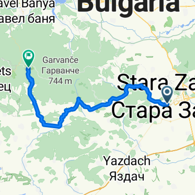 Route to Каваклийка (стара)