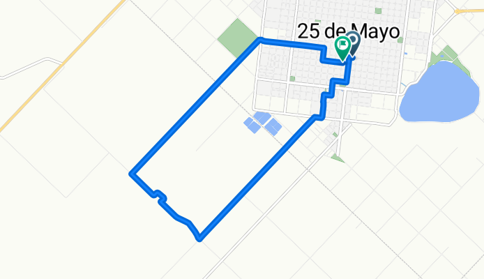 Calle 23, 25 de Mayo a Calle 23, 25 de Mayo