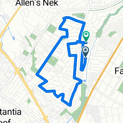 Route in Roodepoort