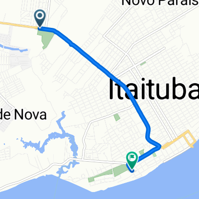 Avenida dos Buritis, Itaituba a Rua Haroldo Veloso, Itaituba