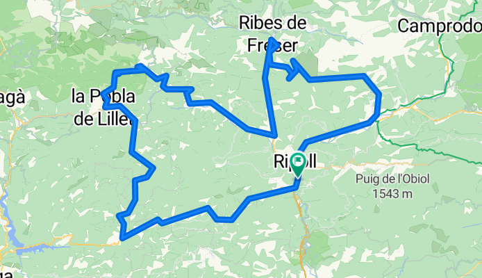 COLL DE JOU-MONTGRONY-BORREDA