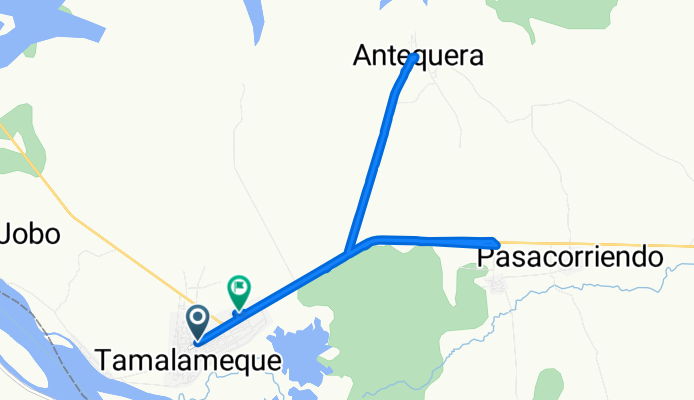 Calle # 7-64 to Tamalameque-El Burro #14-21