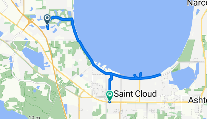 Willow Glen Circle to 13th Street