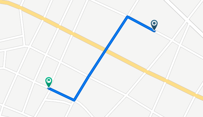 De Calle # 32-69 a Carrera # 15-77