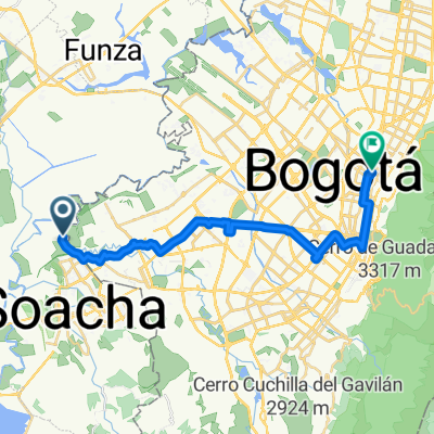 Bosatama, Soacha a TransMilenio, Bogotá